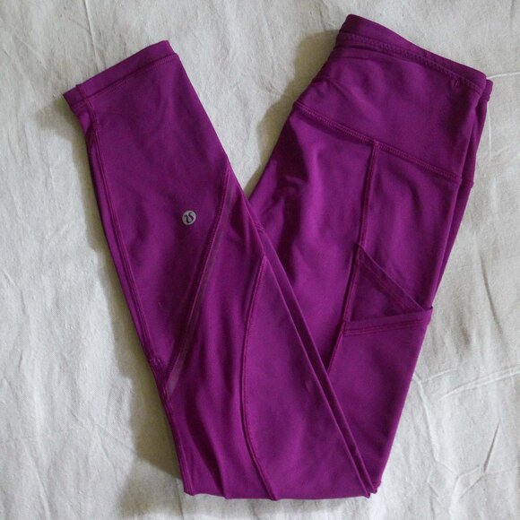 Lululemon Women 4 Outrun Tight - Picture 1 of 16